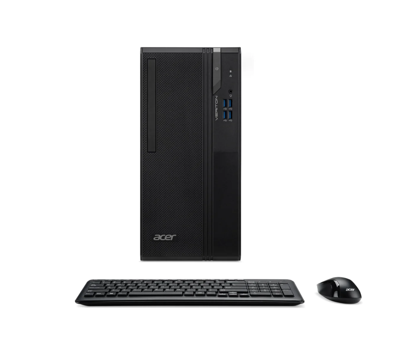 Acer Veriton VS2690G Desktop PC, Intel Core i5-12400, 4GB DDR4 3200MHz, 1TB HDD 7200RPM, DVDRW, No OS, Black