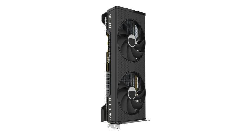 XFX Speedster SWFT 210 Radeon RX 7600 XT 16GB GDDR6, 128‑bit, 2755 MHz Boost, RDNA 3, PCIe 4.0, HDMI 2.1, 3× DisplayPort 2.1