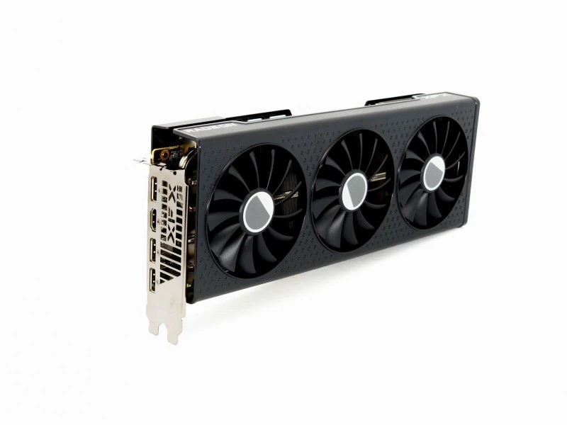XFX Speedster QICK 309 Radeon RX 7600 XT 16GB GDDR6, 128‑bit, 2810 MHz Boost, RDNA 3, PCIe 4.0, HDMI 2.1, 3×DisplayPort 2.1