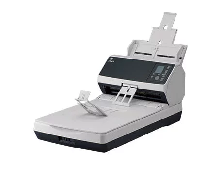 Fujitsu fi-8270 A4 Duplex Image Scanner, 70ppm, ADF & Flatbed, USB 3.2, PaperStream IP, 600dpi Optical, Multi-Feed Detection | PA03810-B551