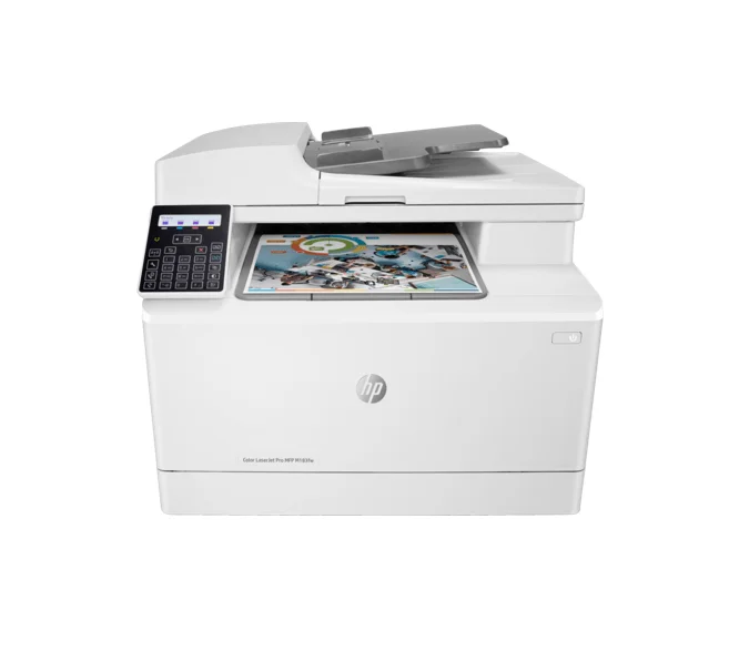 HP Color LaserJet Pro MFP M183fw All-in-One Printer, Print Copy Scan Fax, 600 x 600 dpi, Up to 17 ppm, Wireless, Ethernet, 7KW56A