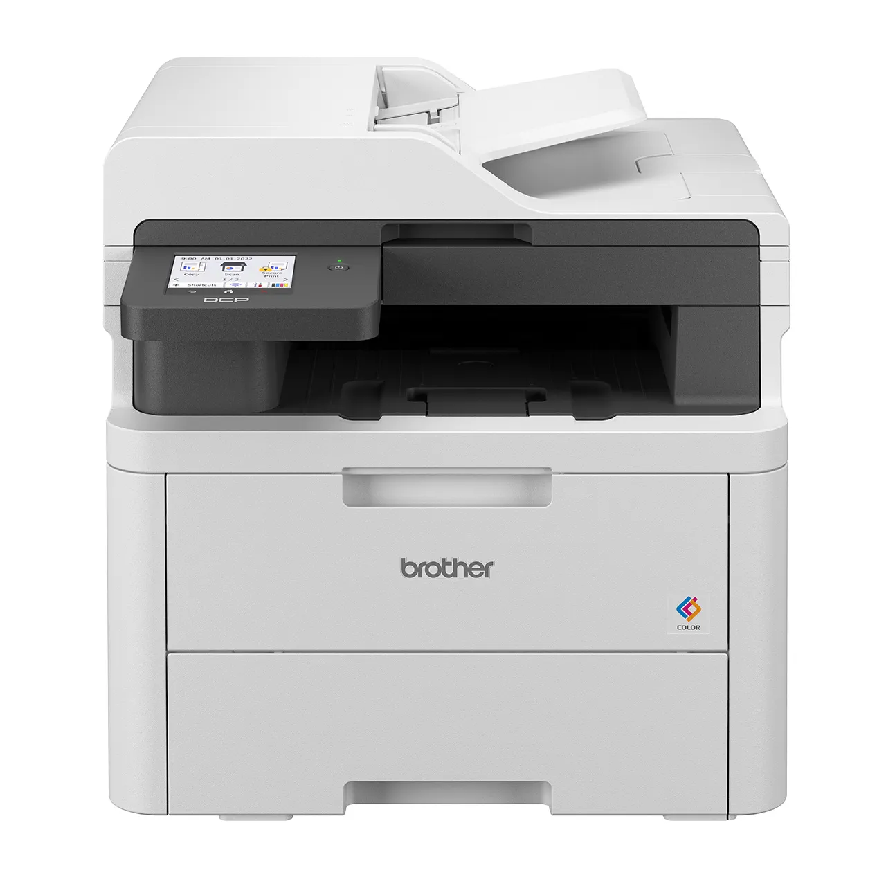 Brother DCP-L3560CDW Wireless Color LED Laser All-in-One Printer, Duplex Printing, Wi-Fi Direct, Gigabit LAN, 26 ppm, Compact & Quiet