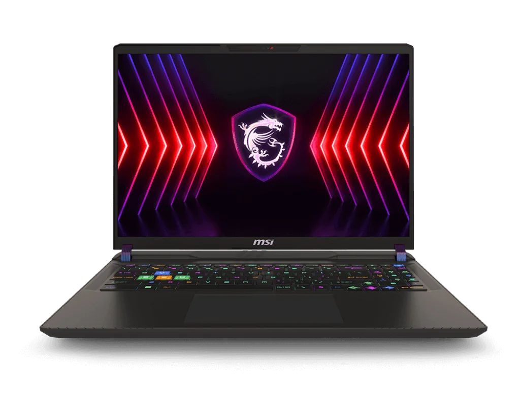 MSI Vector 16 HX A14VGG – Intel Core i9-14900HX, 32GB RAM, 1TB SSD, 16" QHD+ 240Hz IPS, NVIDIA RTX 4070 8GB, Win11 Home, Eng-Arab Keyboard, Cosmos Gray