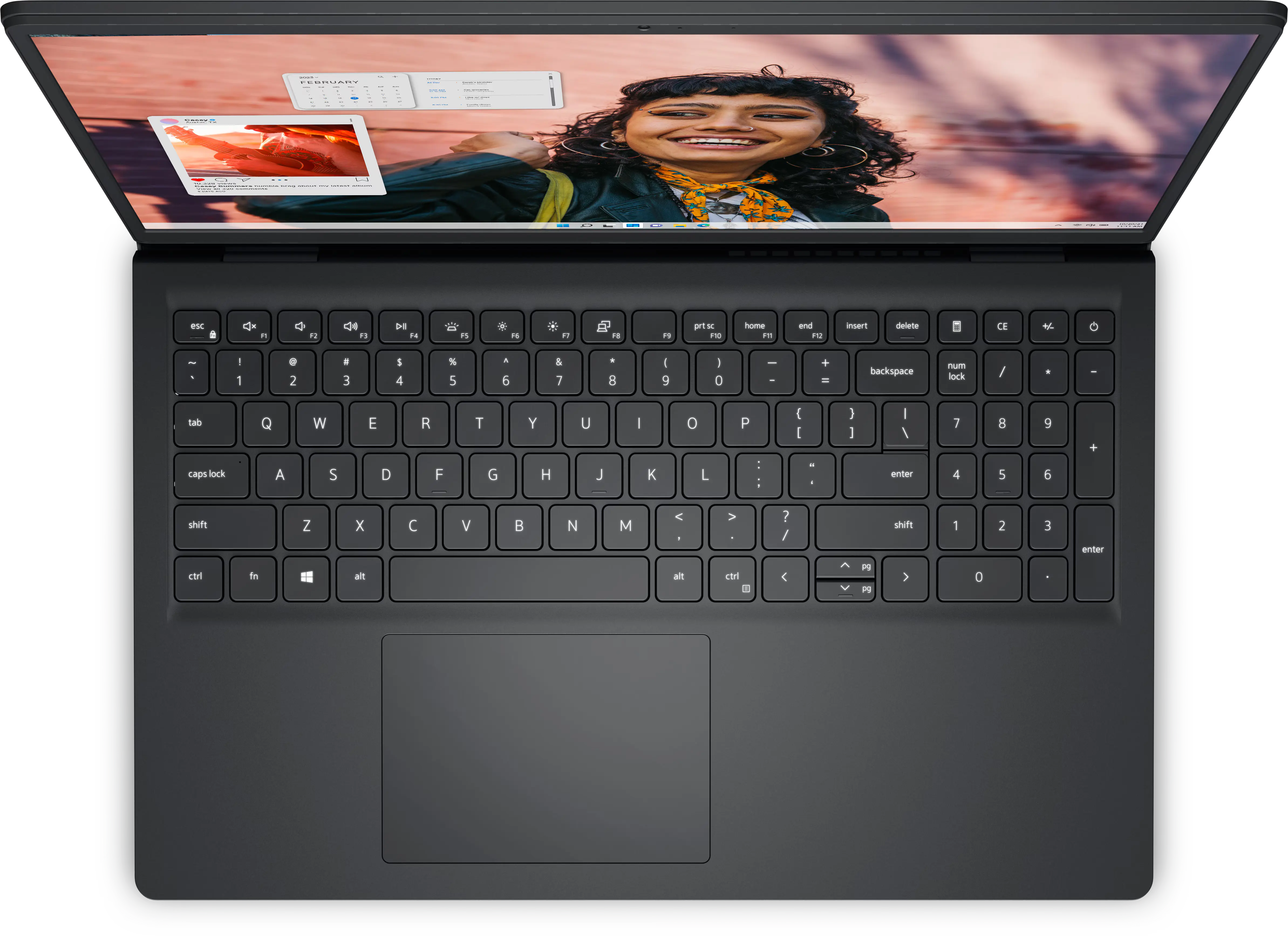 Dell Inspiron 3530 Laptop, 15.6" FHD Display, Intel Core i5-1334U, 8GB RAM, 512GB SSD, Windows 11 Home, ENG-AR Keyboard, Black | 3530-INS-3401