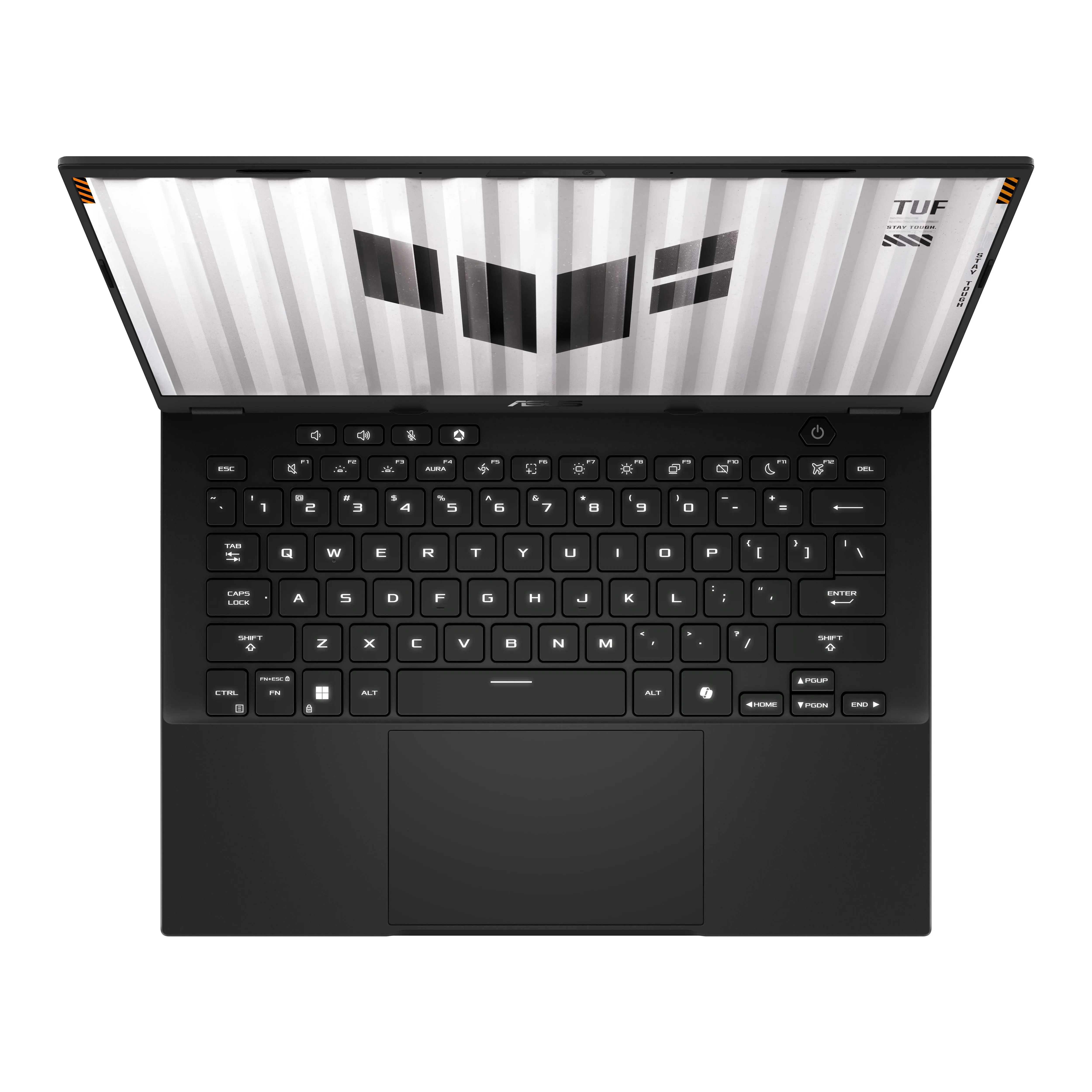 ASUS TUF Gaming A14 (2024), AMD Ryzen AI 9 HX370, 32GB RAM, 2TB SSD, 14" 2.5K 165Hz, 8GB NVIDIA GeForce RTX 4060, Windows 11 Home, Eng-Arabic Keyboard, Gray | FA401WV-RG011W