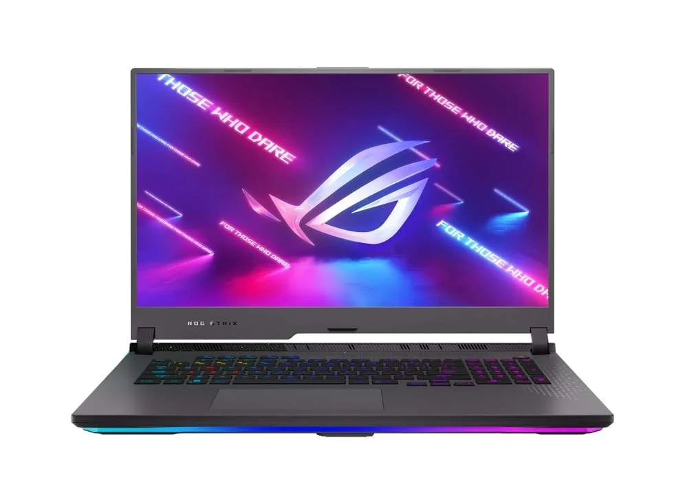 ASUS ROG Strix G17, Ryzen 9 7845HX, RTX 4060 8GB, 16GB RAM, 1TB SSD, 17.3" FHD 144Hz, Win11 Home, Eng-Arab KB – Gray | G713PV-9161G