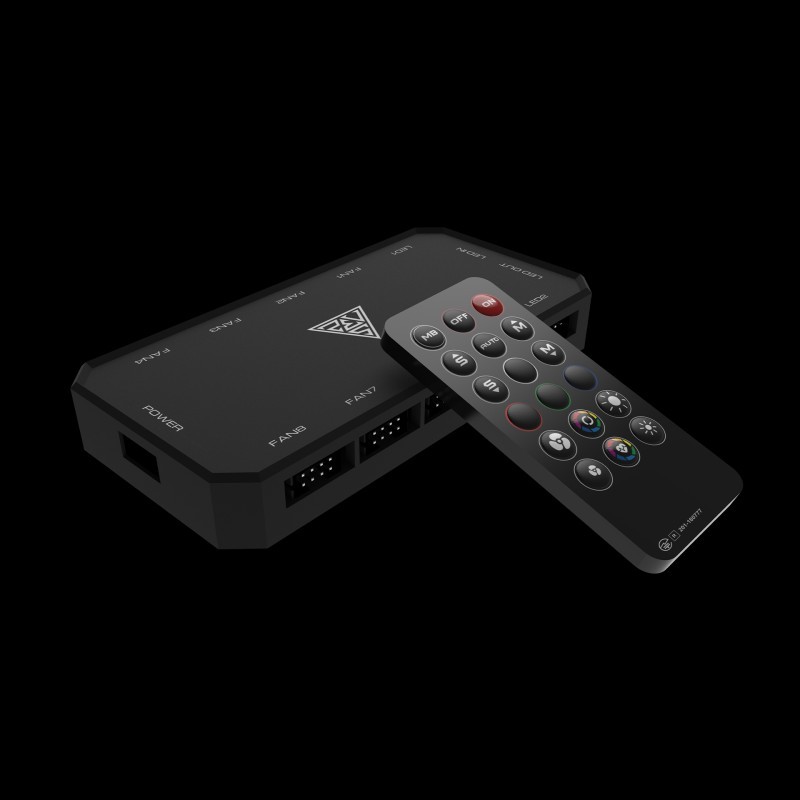 GAMDIAS AEOLUS M2-1204R ARGB 3-Pack Cooling Fans, 120mm, Trio-Ring Lighting, PWM Control, Low Noise, High Airflow, GD-AEOLUS-M2-1204R