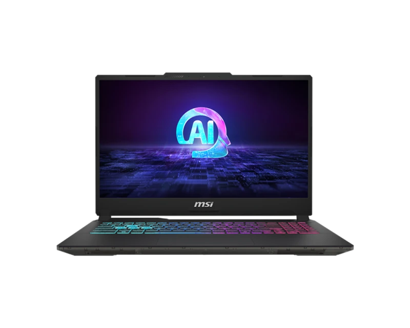 MSI CYBORG 15 AI A1VE  Intel Core Ultra 7 155H, 16GB RAM, 512GB SSD, 15.6"FHD 144Hz, 6GB NVIDIA RTX4050, Win11 Home, Eng-Arab K/B, Black | 9S7-15K211-048