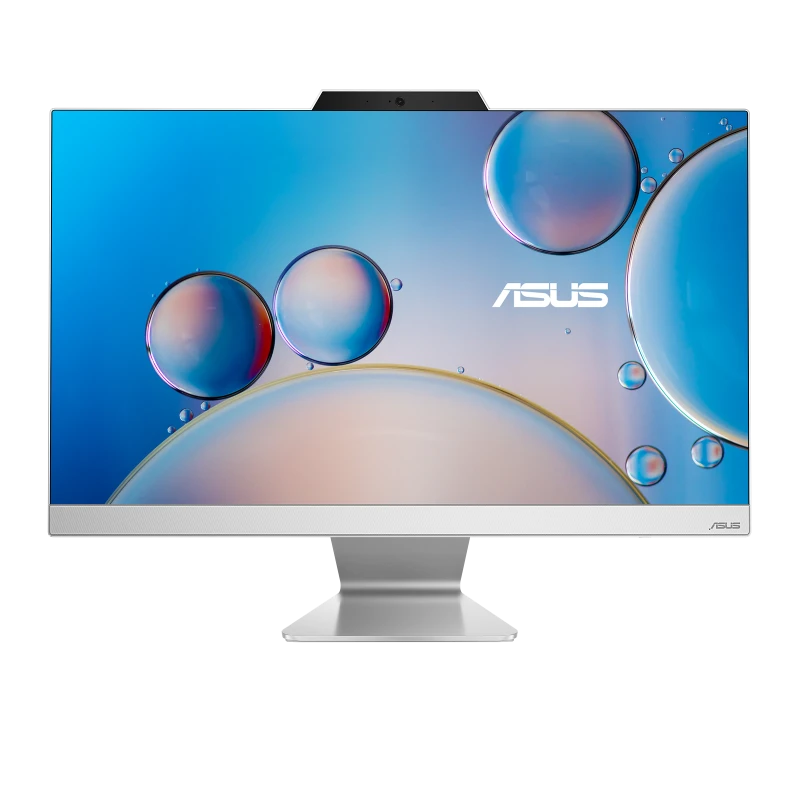 ASUS All-in-One A3402WVAT – Intel Core i7-1355U, 16GB RAM, 1TB SSD, 23.8" FHD Touch Display, Intel Graphics, Windows 11 Home, Wireless Eng-Arab Keyboard & Mouse – White | I7161TBW1W
