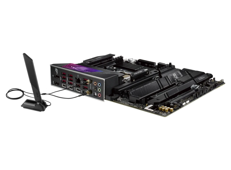ASUS ROG STRIX X670E-E GAMING WiFi ATX Motherboard, AMD AM5, DDR5 192GB, 4x M.2 Gen5, PCIe 5.0, USB4, Wi-Fi 6E, BT 5.3, 90MB1BR0-M0EAY0