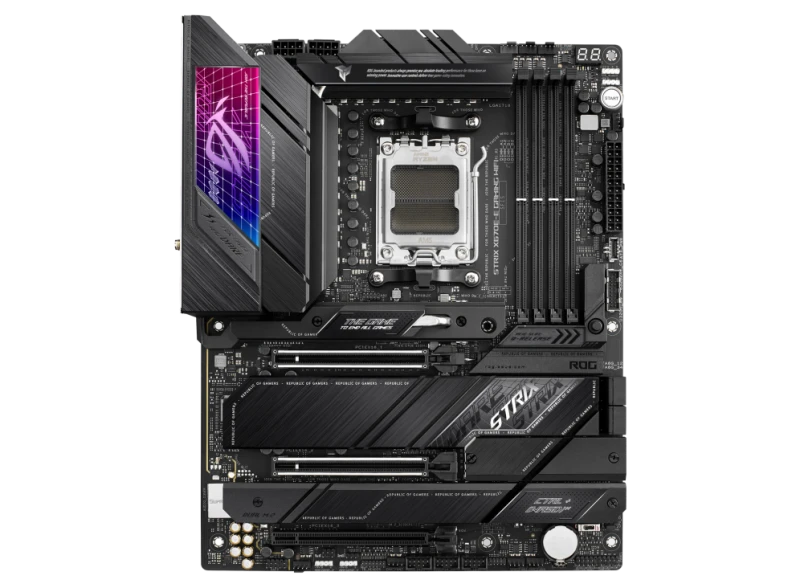 ASUS ROG STRIX X670E-E GAMING WiFi ATX Motherboard, AMD AM5, DDR5 192GB, 4x M.2 Gen5, PCIe 5.0, USB4, Wi-Fi 6E, BT 5.3, 90MB1BR0-M0EAY0