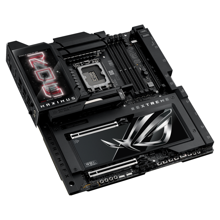 ASUS ROG MAXIMUS Z890 EXTREME E-ATX Motherboard – Intel Z890, LGA 1851, DDR5 192GB 9200+MT/s, 6x M.2, Wi-Fi 7, USB4, 2.5G LAN, 90MB1IA0-M0EAY0