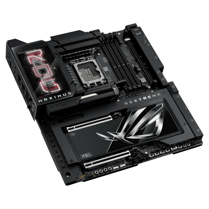 ASUS ROG MAXIMUS Z890 EXTREME E-ATX Motherboard – Intel Z890, LGA 1851, DDR5 192GB 9200+MT/s, 6x M.2, Wi-Fi 7, USB4, 2.5G LAN, 90MB1IA0-M0EAY0