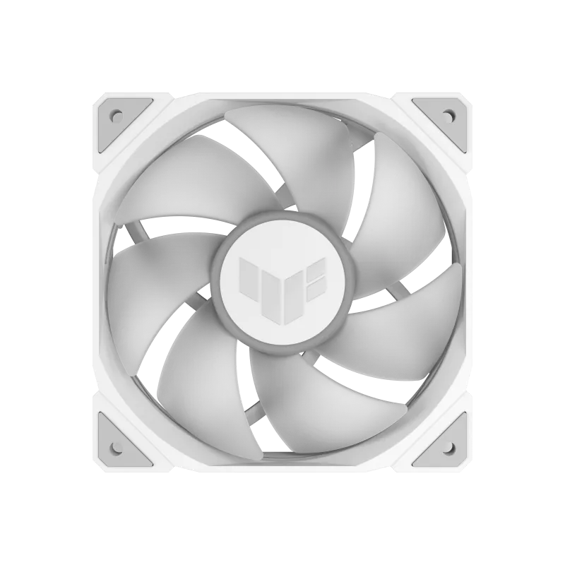 TUF Gaming TR120 ARGB Chassis Fan Triple Pack (White), 120mm, PWM Control, Aura Sync, 2000 RPM, 28mm Frame, High Performance Cooling | 90DA0093-B09020