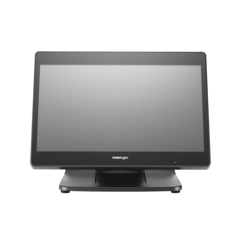 posiflex PS-3616-G2 Touchscreen Point of Sale POS Terminal 15.6″ PCAP Multi-TOUCH TFT Screen, ELKHART LAKE JK6412 CPU, 4GB DDR4 RAM, 128GB M.2 SSD, WITH PSU 12V/60W, W/O SPEAKER, GEN 7 BASE, W/O MSR, NO OS, BLACK