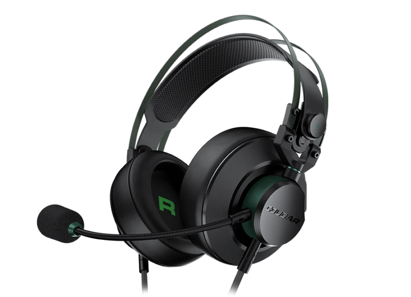 COUGAR VM410 XB Gaming Headset, 9.7mm microphone, compatible with phones, consoles, laptops, desktop