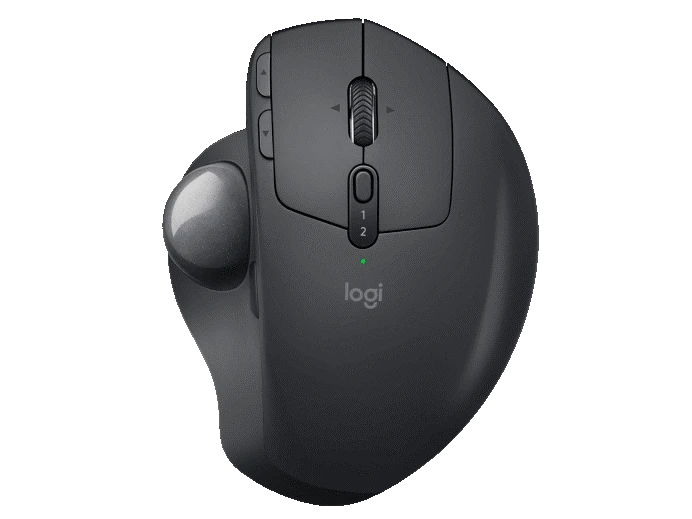 Logitech MX Ergo Advanced Wireless Trackball, 0 or 20° tilt angle, up to 2048 dpi, 8 buttons