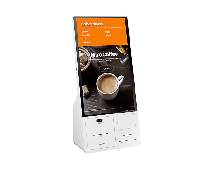 Samsung CY‑KM24APXUE Connection Box for KM24A Kiosk, Thermal Printer, QR/Barcode & NFC Payment Support, USB/RS232, AC100‑240V