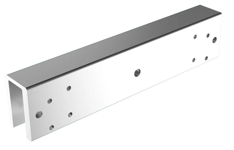 hikvision Bracket DS-K4H255-U Value Magnetic Locks for frameless glass door  thickness  9 to 12 mm