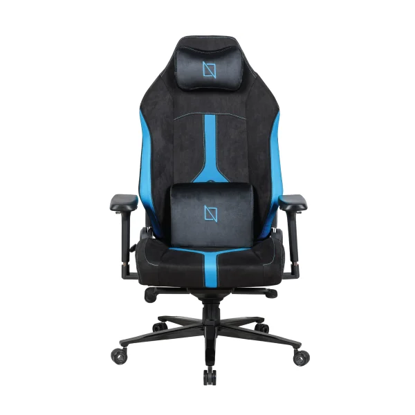 APEX PRO MAX EVO Edition, Gaming  Chair, Ergonomics Memory Foam Pillows & Magnetic Headrest Built-in Adjustable 4-Way Lumbar Support & 4D Armrests Weight Capacity 180 Kgs - MIAMI BLUE