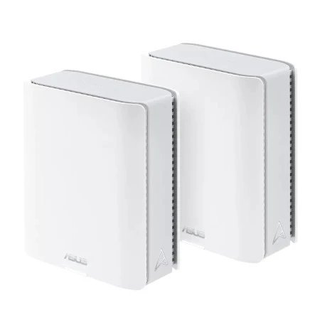 ASUS ZenWiFi BT10 (2pk) Tri-Band WiFi 7 Mesh Router, 18 Gbps, Coverage up to 6000 sq.ft, 802.11be, Seamless Connectivity, High-Speed Performance