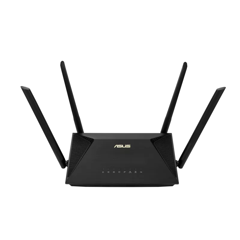 ASUS RT‑AX1800U Dual‑Band Wi‑Fi 6 (AX1800) Router, OFDMA & MU‑MIMO, 1×WAN + 3×LAN, USB 2.0, Beamforming, AiProtection, AX Performance
