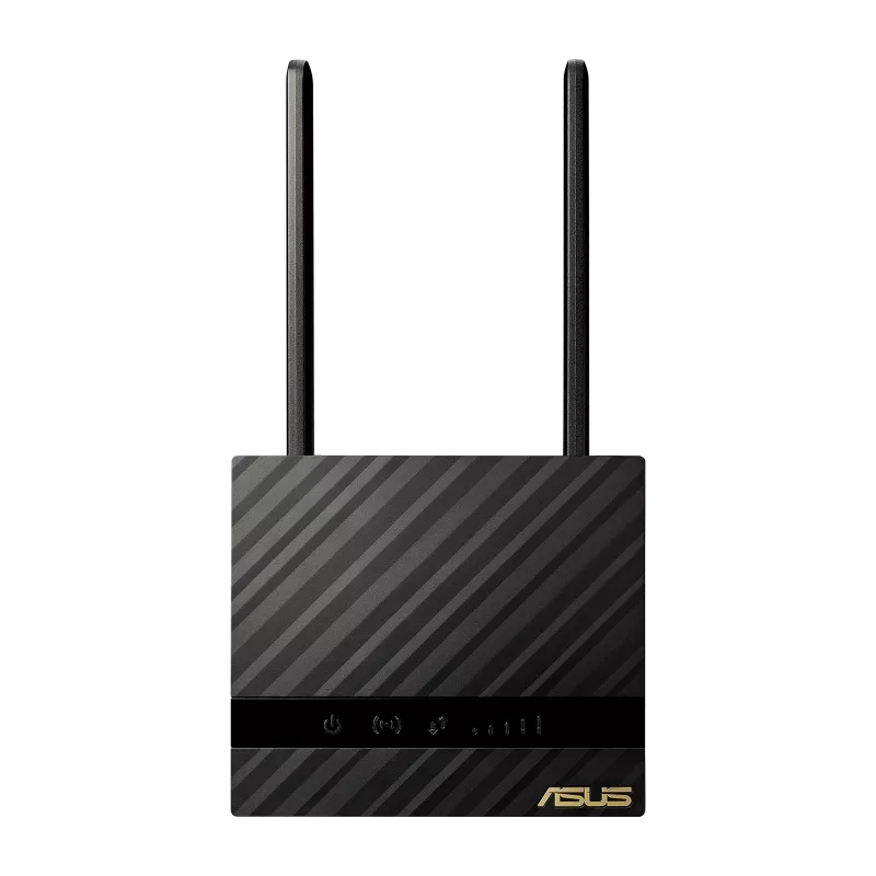 ASUS 4G‑N16 LTE Modem Router, Wireless‑N300 (300 Mbps), Single‑Band 2.4 GHz, Gigabit Ethernet, SIM Slot, VPN Support