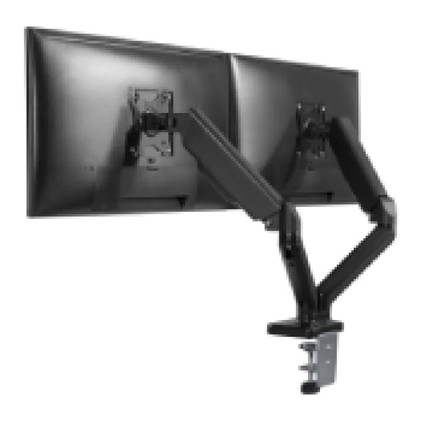 Navodesk Control Monitor Arm Model C Pro Dual Black | CTRL-CPRODUAL-BK