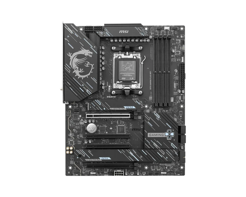 MSI X870 GAMING PLUS WiFi ATX Motherboard – AMD X870 AM5, DDR5 up to 256GB, PCIe 5.0 x16, 3x M.2 Gen5, Wi-Fi 7, 2.5G LAN, Model 911-7E47-005