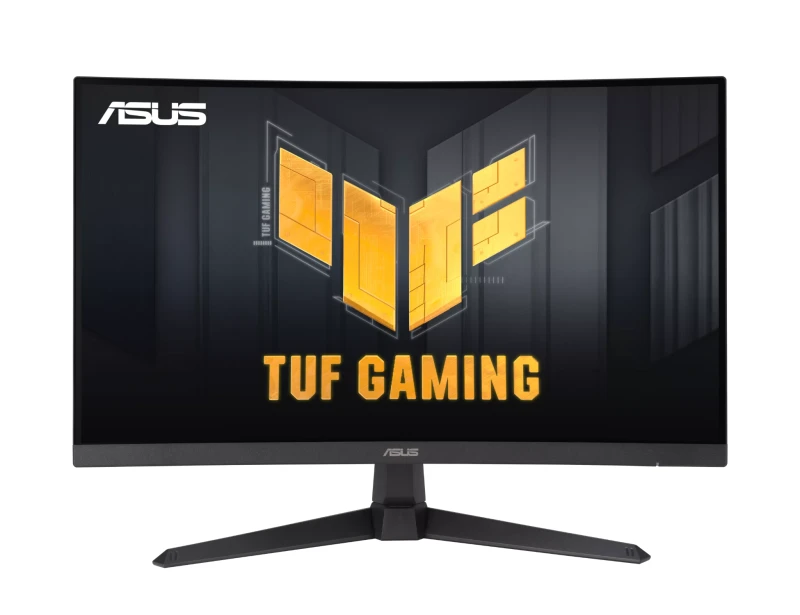 ASUS TUF Gaming VG27VQ3B 27 inch Full HD Curved Gaming Monitor, 180Hz, ELMB SYNC, FreeSync, 1ms response time, 90% DCI-P3, DisplayWidget Center | 90LM0A90-B01170
