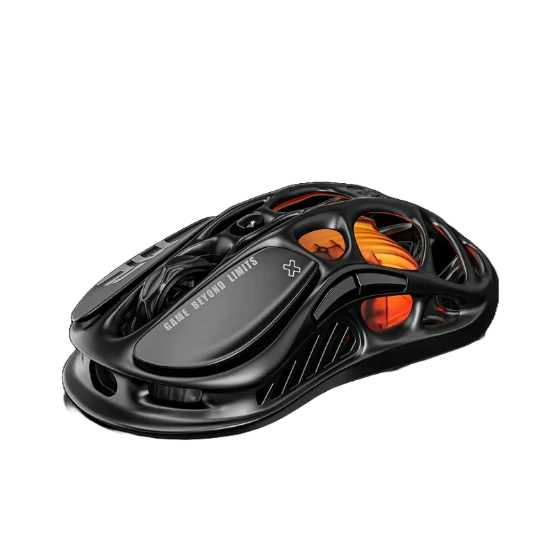 GravaStar Mercury M2 Wireless Gaming Mouse, 26,000 DPI, PAW3395 Sensor, 5 Buttons, 240IPS, 82h Battery, Stealth Black