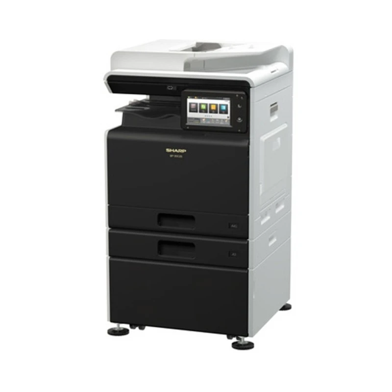 Sharp BP-20C20 A3 Monochrome Photocopier, Print, Copy, Scan, Fax, Dual Tray, Stand Included, High-Speed Output, Network Ready