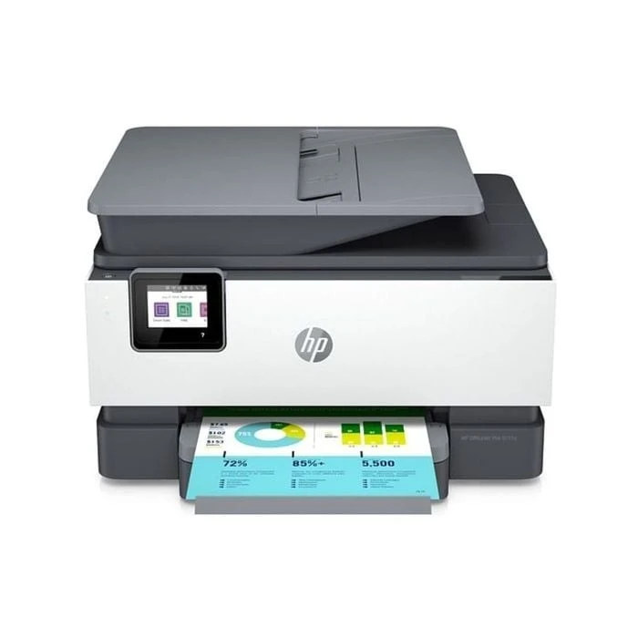 HP OfficeJet Pro 9010 Wireless All-in-One Printer, Print-Copy-Scan-Fax, A4, Color, Wi-Fi, USB, Dark Gray