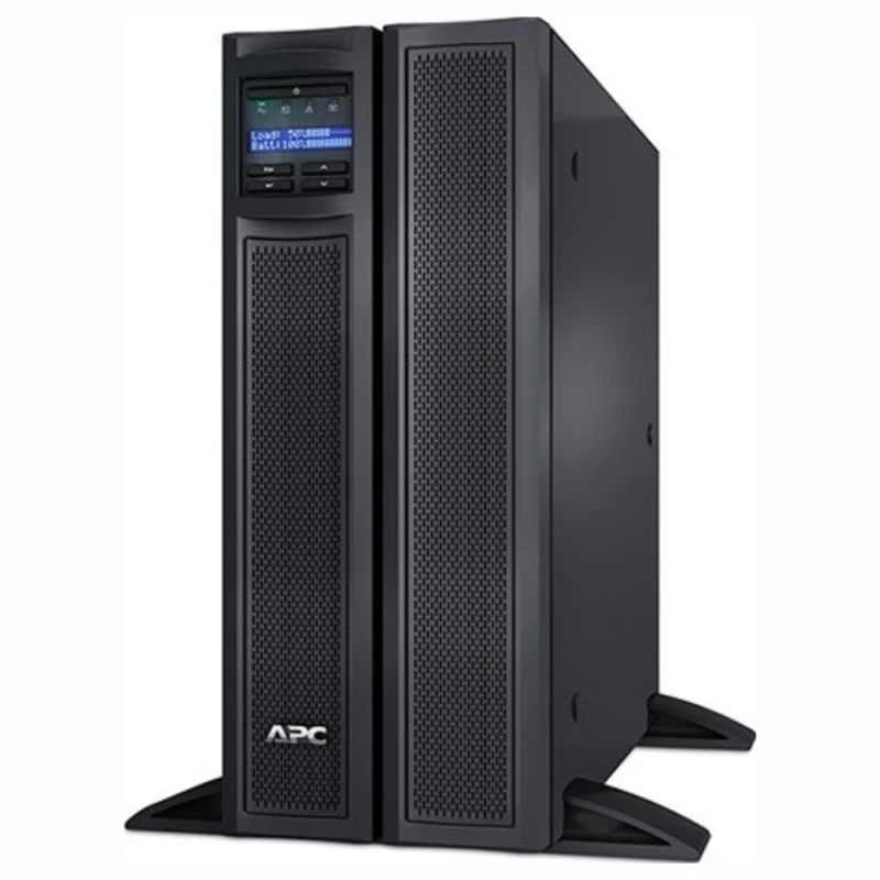 APC Smart-UPS X SMX3000HVNC, 3000VA/2700W, Line‑Interactive, Rack/Tower 4U, Network Card, Extended Runtime, Black