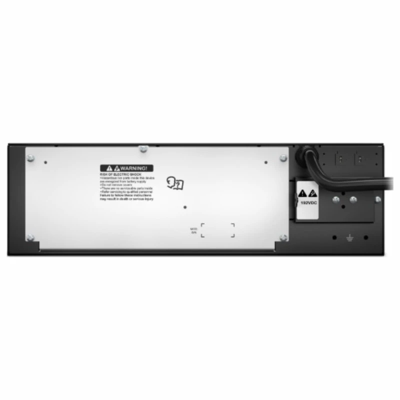 APC Smart-UPS SRT192RMBP, 192 V External Battery Pack, Rackmount 3U, Hot-Swappable Batteries, Black