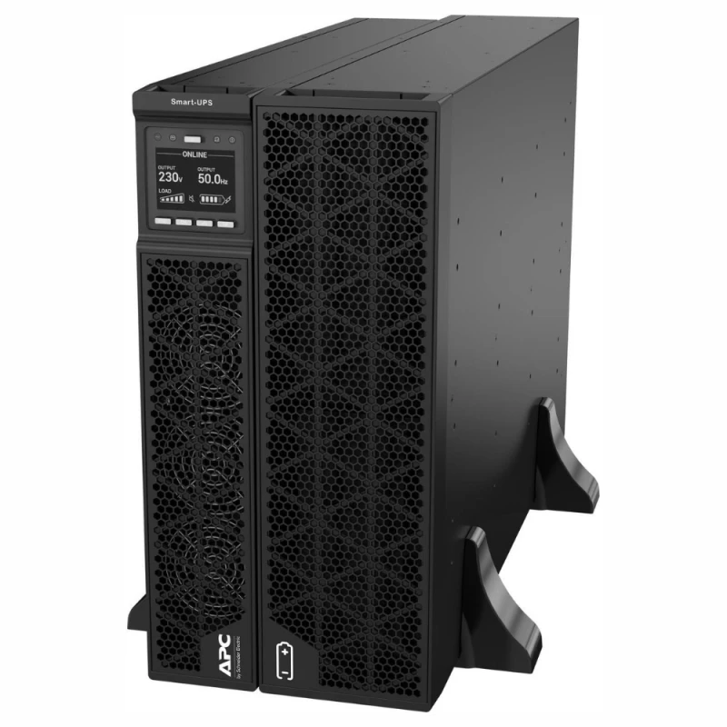 APC SRTG8KXLI Smart-UPS RT, 8000VA/8000W, 230V, Online, Rackmount, Lead-Acid Battery, Extended Runtime, C19 Input