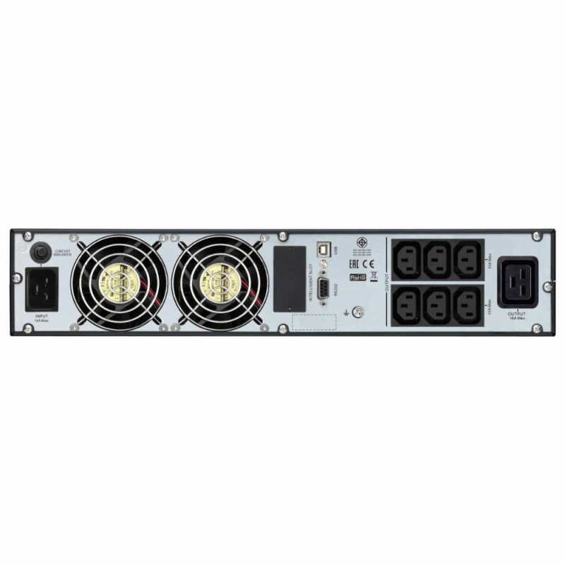 APC SRV3KRI Easy UPS, 3000VA/2400W, 230V, Online, 2U Rackmount, C20 Plug, Pure Sine Wave