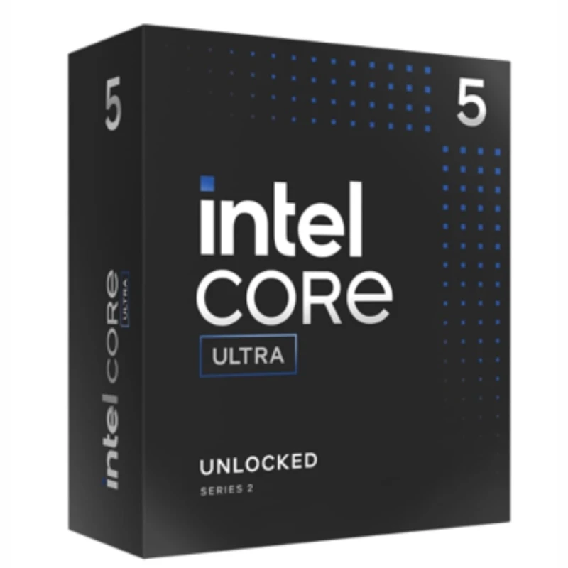 Intel Core Ultra 5 245K 14‑Core Desktop Processor, 4.2 GHz Base, Up to 5.2 GHz Turbo, 24 MB Cache, LGA 1851, DDR5‑6400, PCIe 5.0 | BX80768245K
