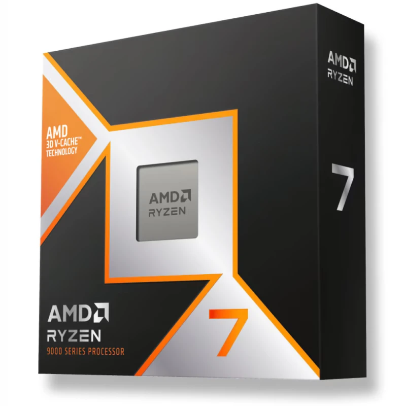 AMD Ryzen 7 9800X3D Desktop Processor, 8 Cores Up to 5.2 GHz, AM5 CPU Socket | 100-100001084WOF