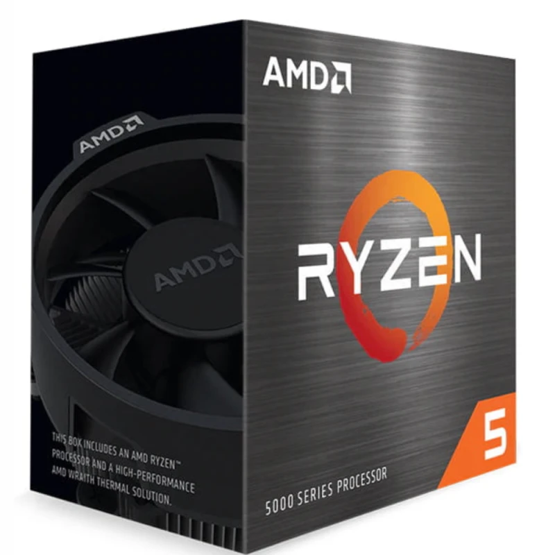 AMD Ryzen 5 5600X Desktop Processor, 6 Cores, 12 Threads, Up to 4.6GHz, AM4, 35MB Cache, Unlocked | 100-100000065BOX