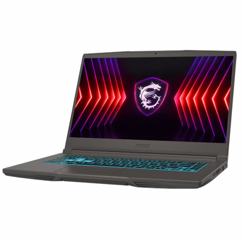 MSI Thin 15 B13U i7-13620H, RTX 3050 4GB, 16GB RAM, 512GB SSD, 15.6" FHD 144Hz, Win11, Eng-Arab KB – Gray