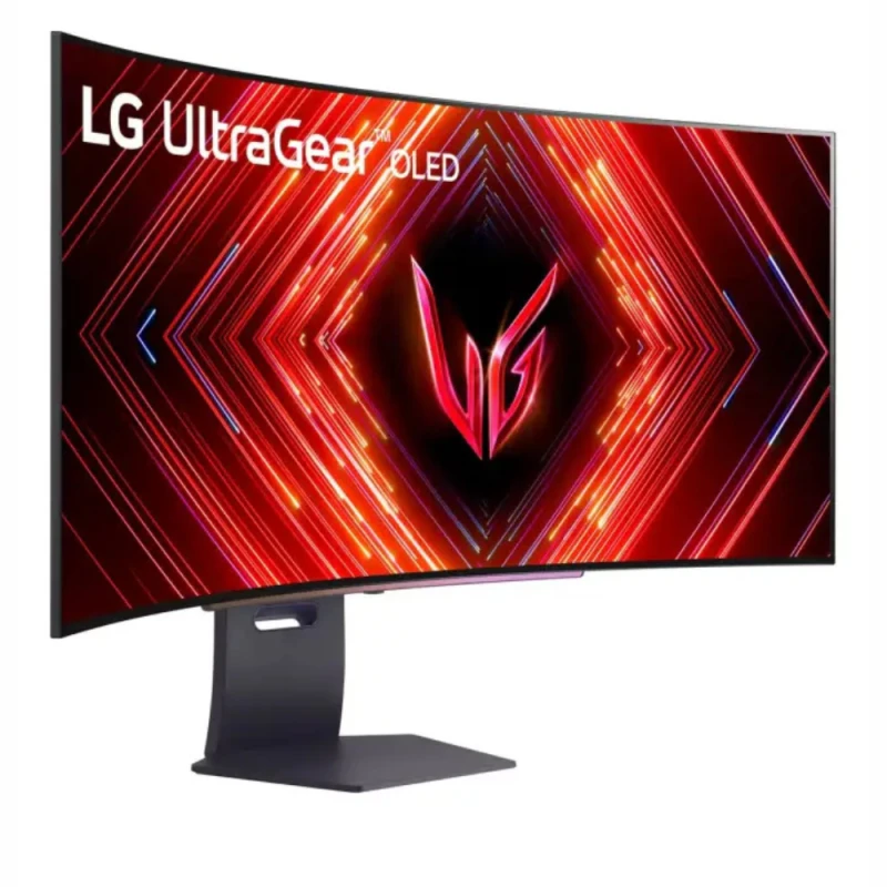 LG 45'' UltraGear WQHD (3440 x 1440) 21:9 800R OLED curved gaming monitor | 45GS95QE-B