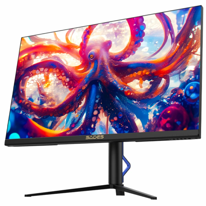 Sades BR-Octopus 32" 4K UHD Gaming Monitor, 160Hz, 0.5ms, IPS, HDMI 2.1, FreeSync/G-Sync, Black