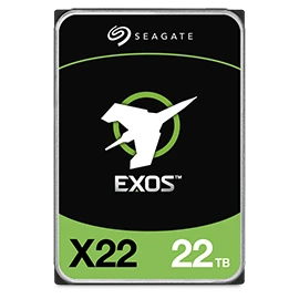 Seagate Exos X22, 22TB HDD, Hyperscale SATA, 7200RPM | ST22000NM001E