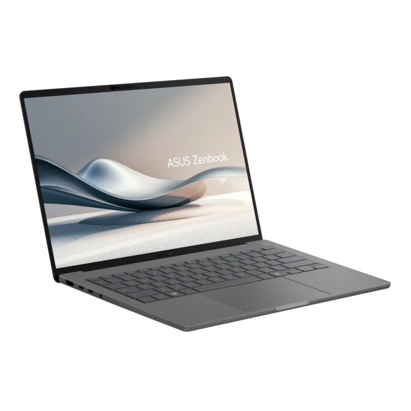 ASUS Zenbook A14 (2025) – Snapdragon X Elite, 32GB RAM, 1TB SSD, 14” WUXGA OLED, Win11, Eng-Arab Keyboard – Beige (UX3407RA-QD906W)