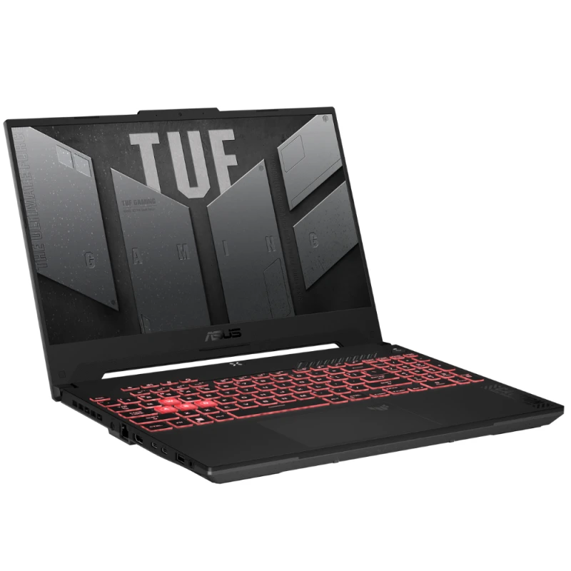 ASUS TUF Gaming A15, AMD Ryzen 9 8945H, 32GB RAM, 1TB SSD, 8GB NVIDIA RTX 4070, 15.6" QHD 165Hz, Windows 11 Home, Eng-Arab Keyboard, Gray | FA507UI-9321G
