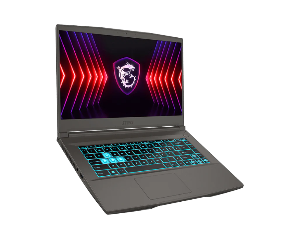 MSI Thin A15 B7VF Ryzen 7, RTX 4060 8GB, 16GB RAM, 1TB SSD, 15.6" FHD 144Hz, Win 11 Home, Eng-Arab KB – Gray | 9S7-16RK11-025