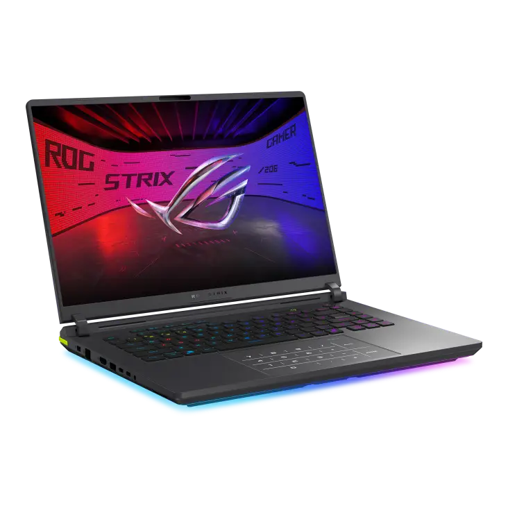 ASUS ROG STRIX G16, Intel Core i9 14900HX, 32GB RAM, 1TB SSD, 16" WQXGA(2560x1600) 240Hz, 8GB NVIDIA RTX 5070, Win11 Home, Eng-Arb Keyboard, Gray + ROG Backpack & Mouse | G615JPR-G91621W