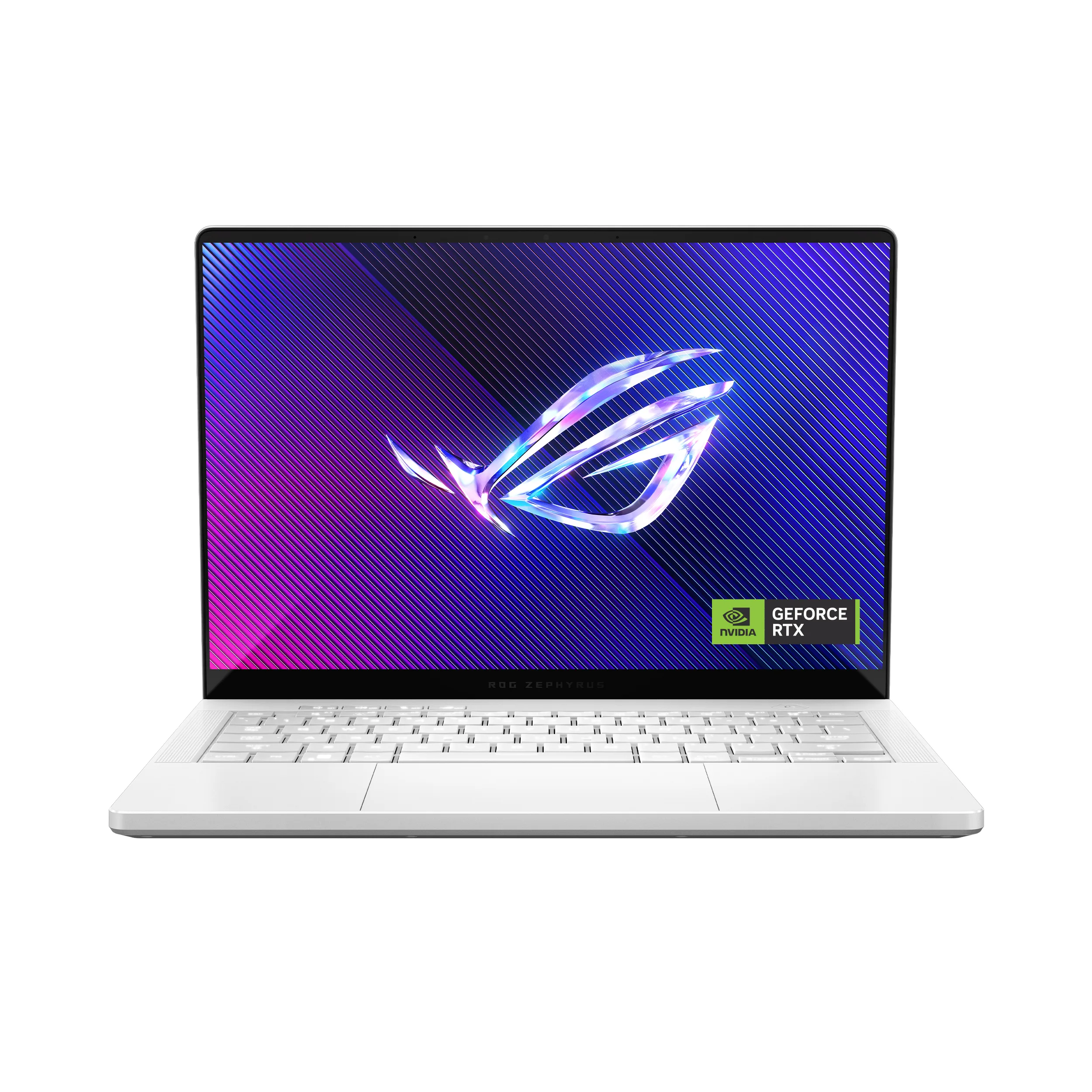 ASUS ROG Zephyrus G14 Gaming Laptop, Ryzen AI 9 HX 370, 14" OLED WQXGA+ 120Hz, RTX 5060 8GB, 32GB RAM, 1TB SSD, Win11, White, Eng-Arabic KB, GA403WM, 90NR0M32-M002A0