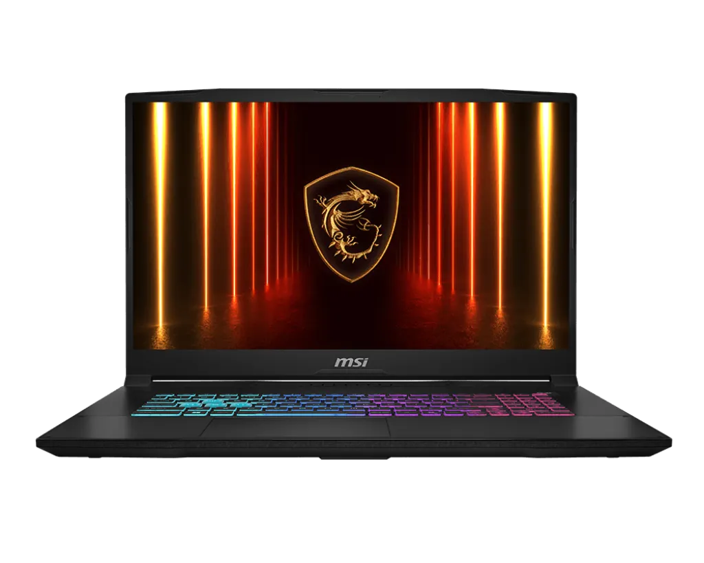 MSI Katana 15 HX B14WEK Gaming Laptop, 15.6" FHD 144Hz, Intel Core i7-14650HX, NVIDIA RTX 5050 8GB, 16GB RAM, 1TB SSD, Windows 11, Eng-Arabic Keyboard, Black, 9S7-1587C1-221
